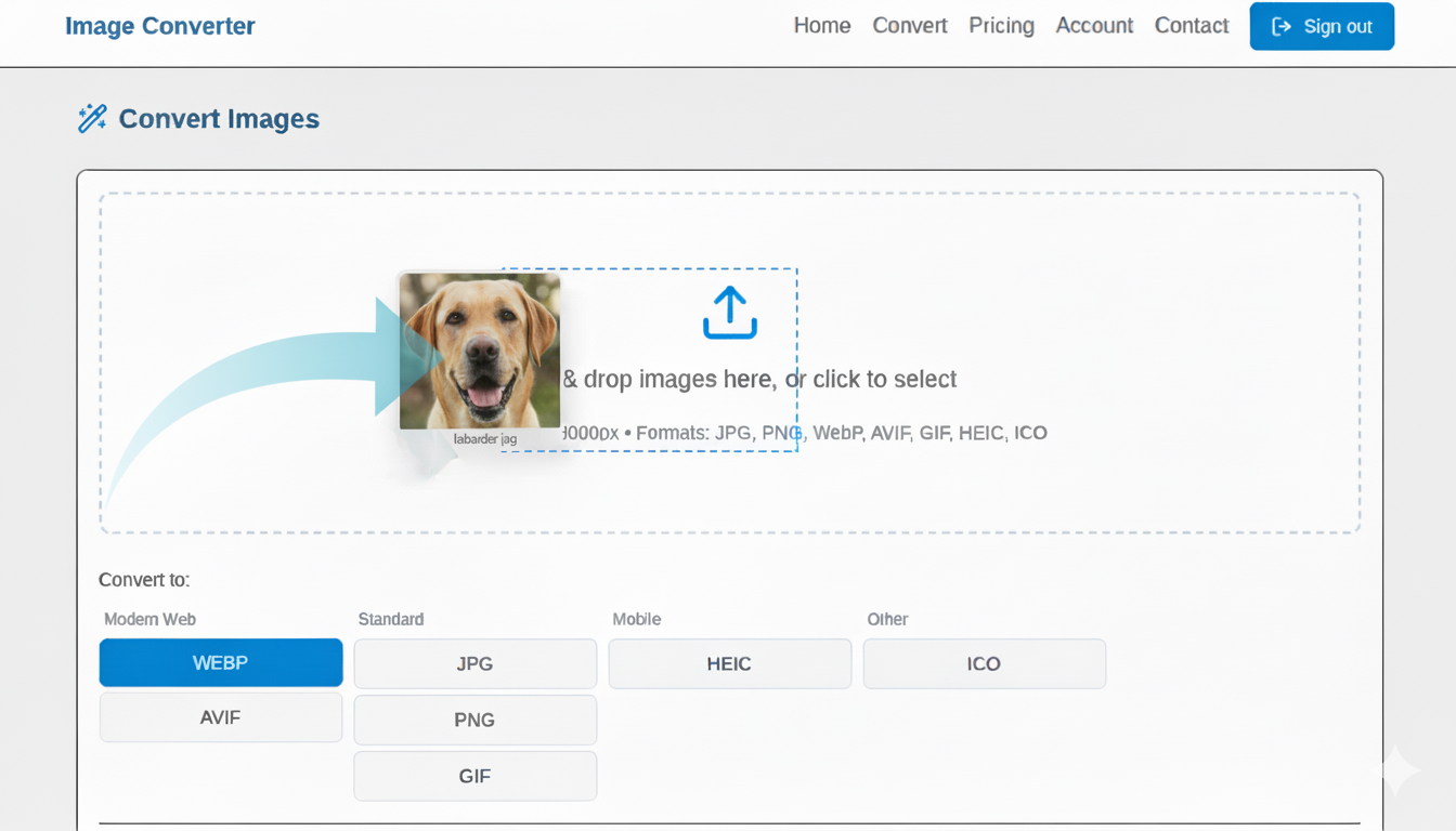 Change-My Image Converter project
